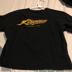 brandy melville los angeles graphic tee